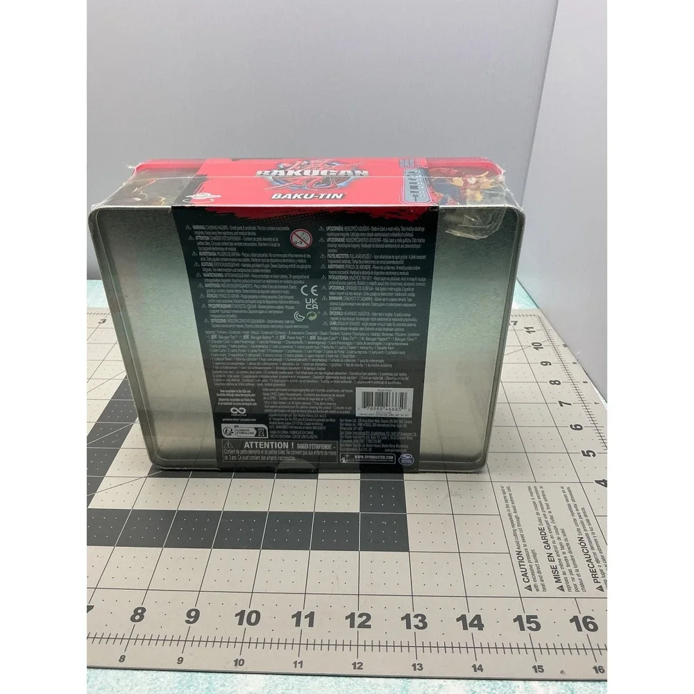 New Bakugan Baku-Tin Special Attack Mantid Battle League Toy‎ Storage Case
